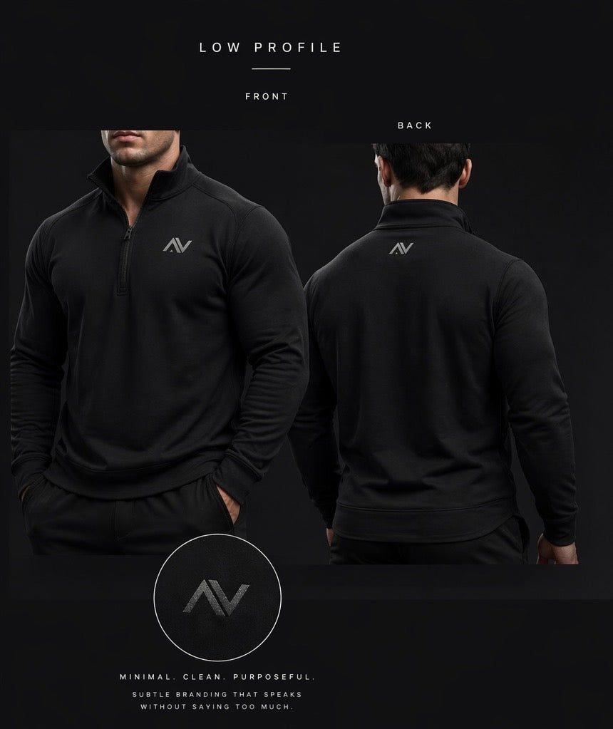 AVANTE Essentials quarter zip