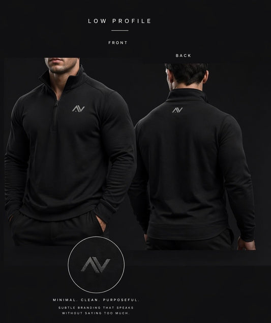 AVANTE Essentials quarter zip
