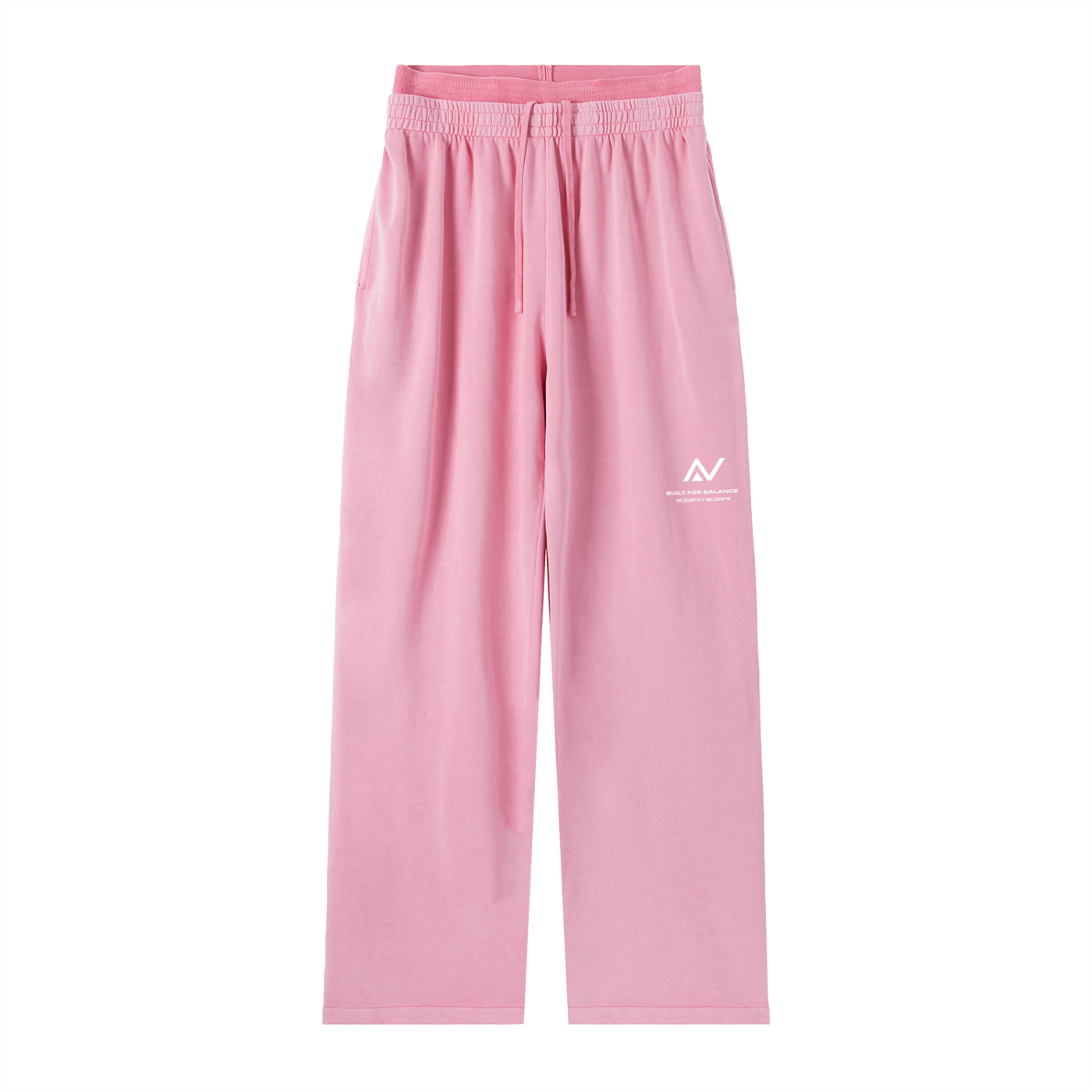 AVANTE Essentials Washed High-Waisted Pants