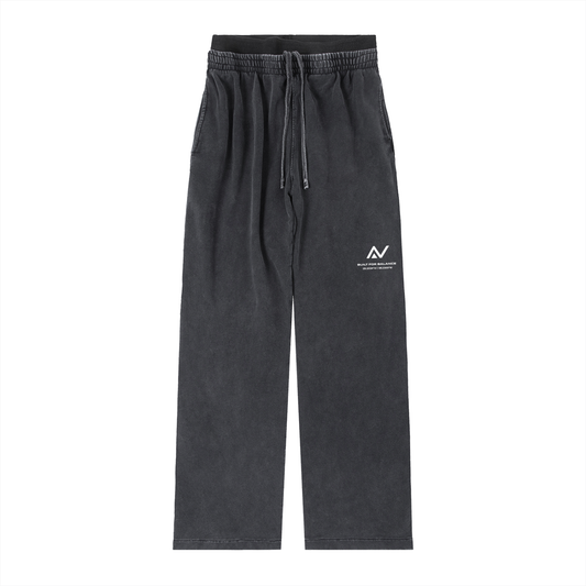 AVANTE Essentials Washed High-Waisted Pants